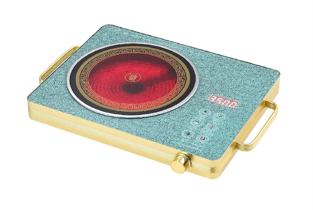 Touch Control Infrared 1 Burner Ceramic Infrared Electric Cooktop Stove Household Portable Cooker in Low Price