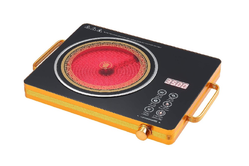 Multi Functional Knob Control Electric Induction Hob Ceramic Stove Single Burner Portable Infrared Cooker